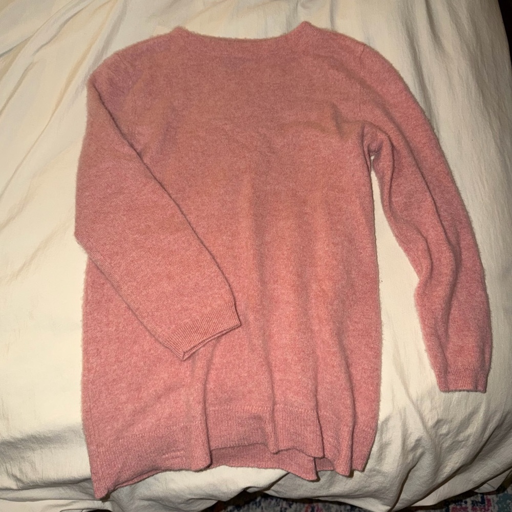 Talbots Pure Cashmere Pink Sweater